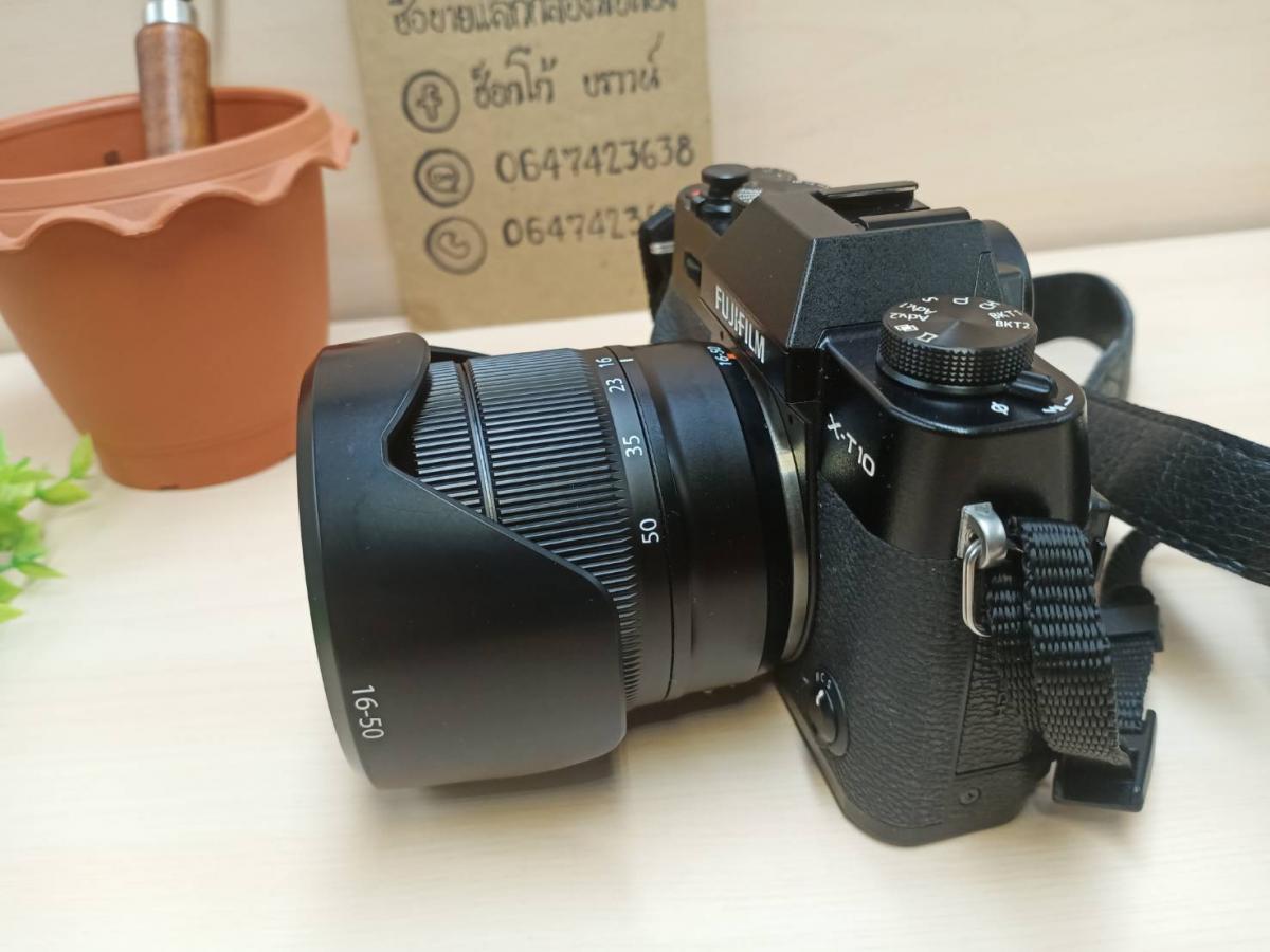 กล้อง Fuji xt-10 สีดำ พร้อมเลนส์ สภาพดี เก็บเงินปลายทางได้